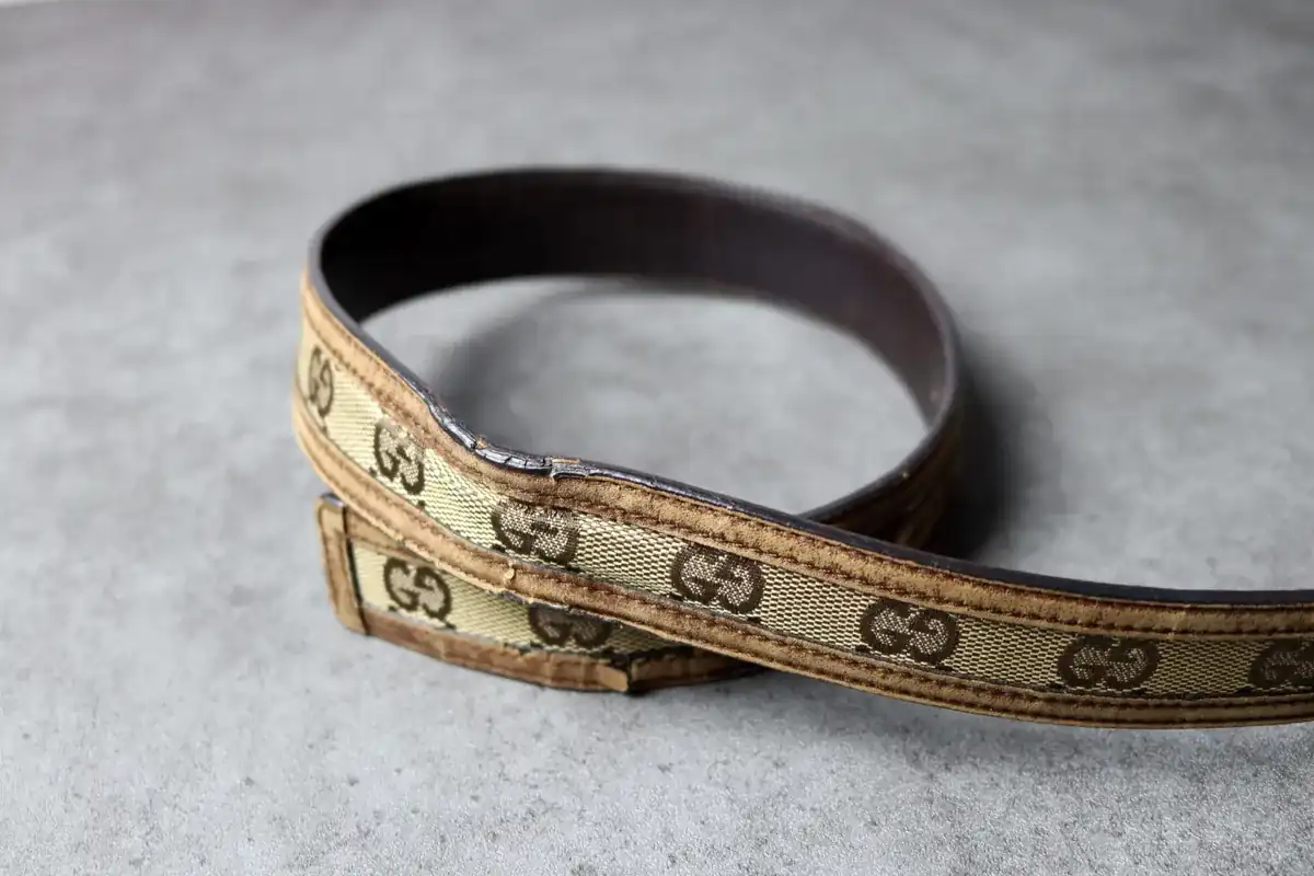 구찌 벨트 가죽교체 before 4