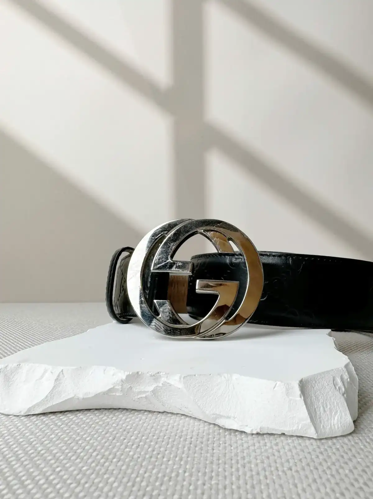 구찌 벨트 도금 before 4