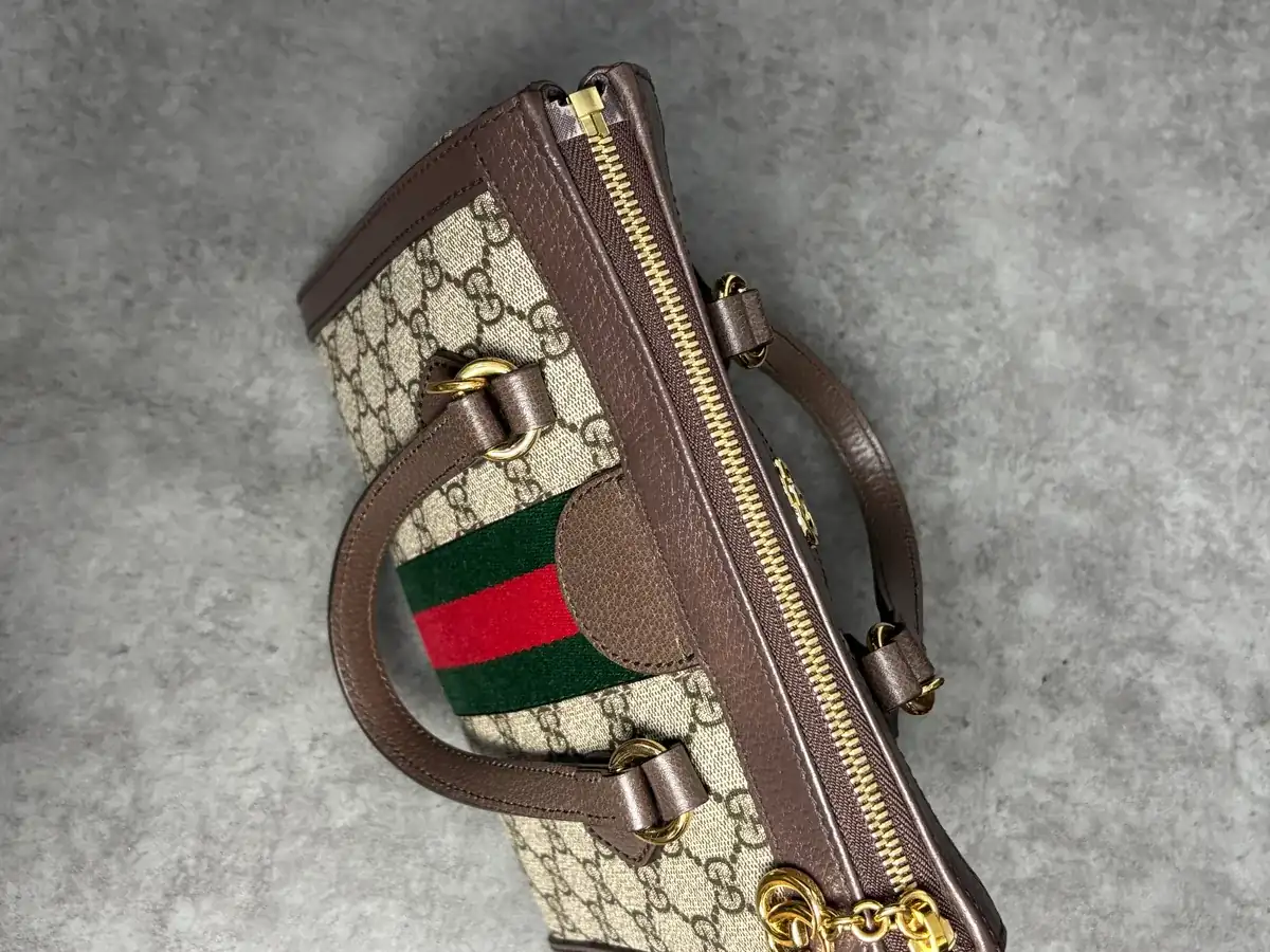 구찌 브라운 테두리 염색 수선 after 9