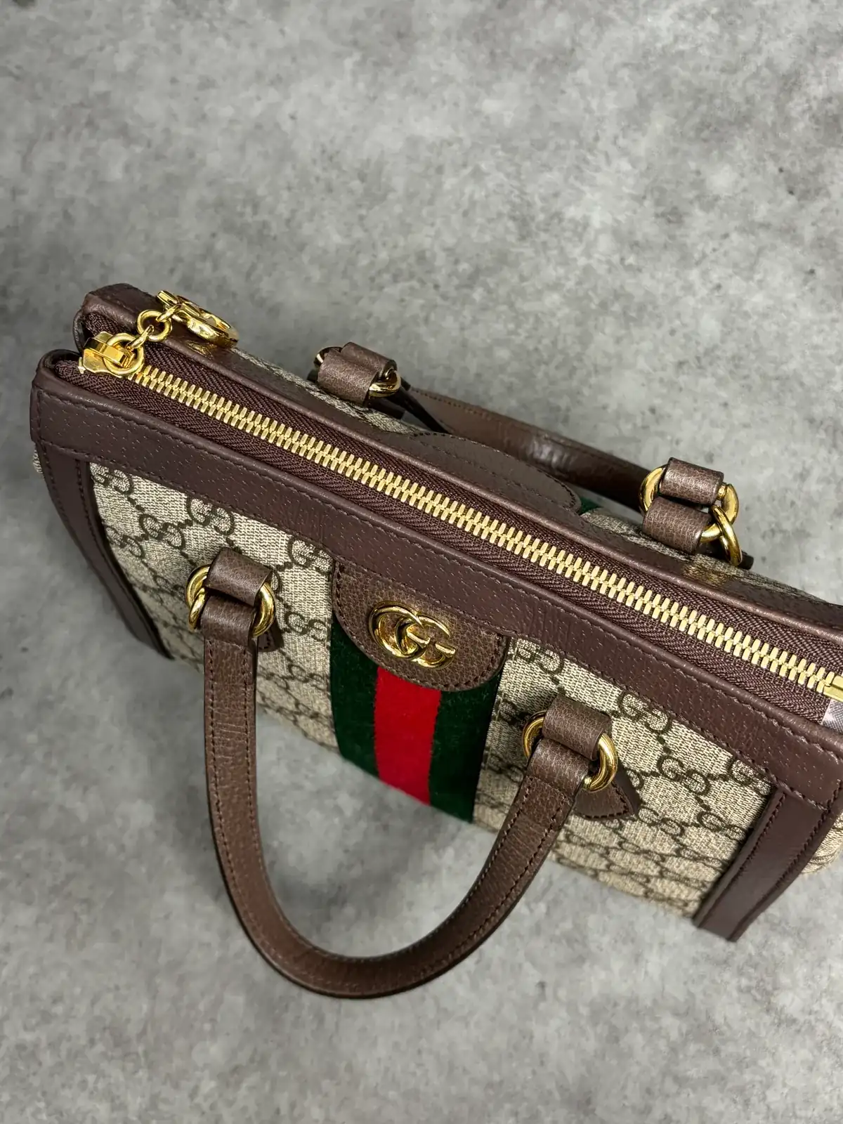 구찌 브라운 테두리 염색 수선 after 10