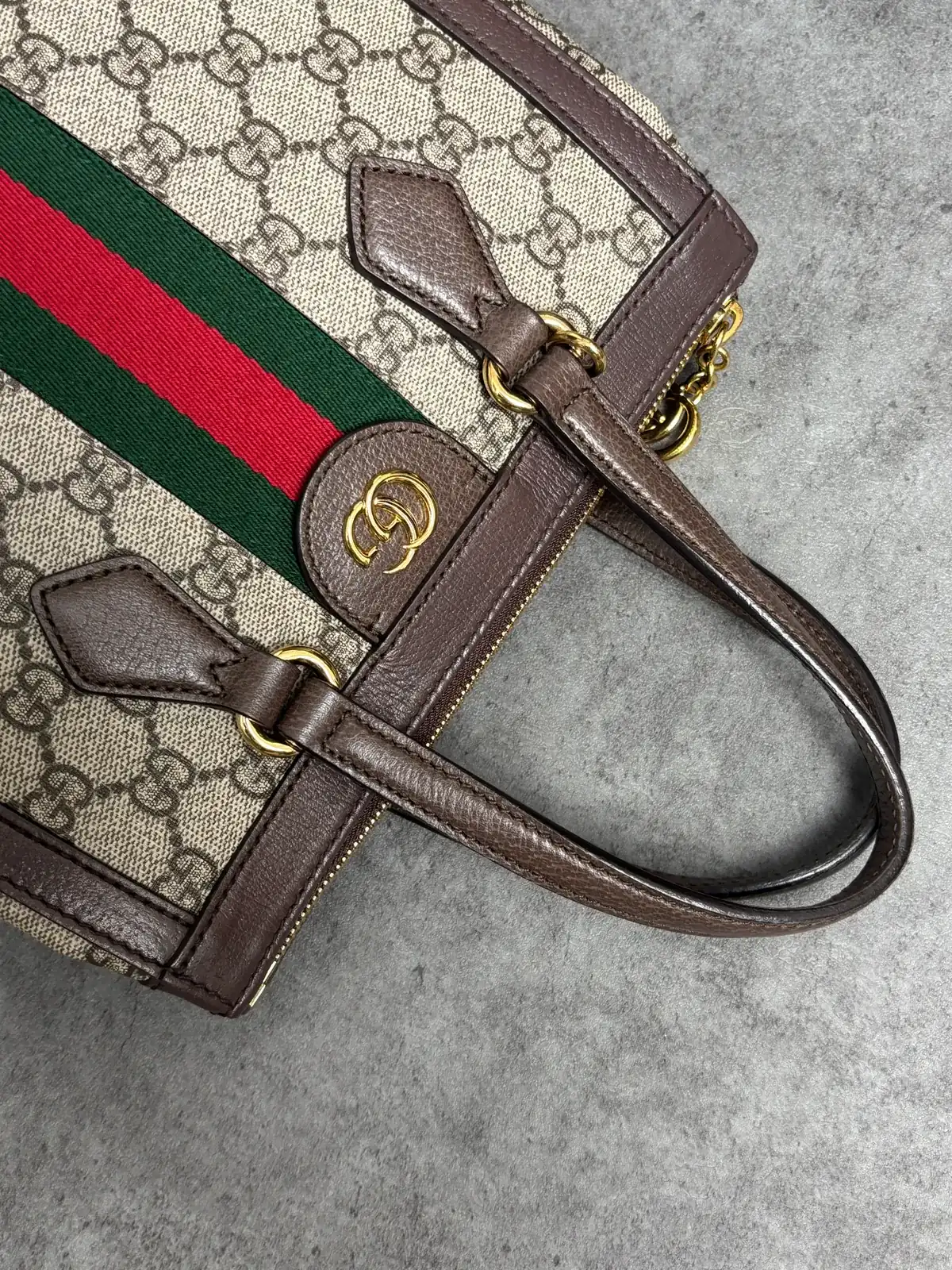 구찌 브라운 테두리 염색 수선 after 11