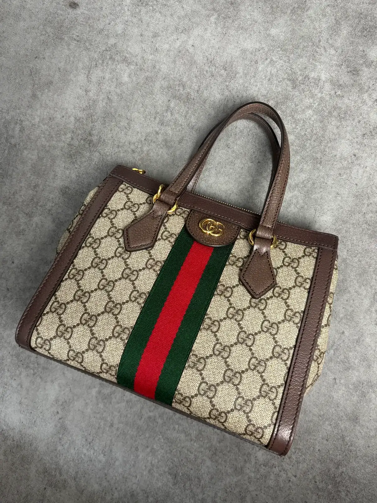 구찌 브라운 테두리 염색 수선 after 12