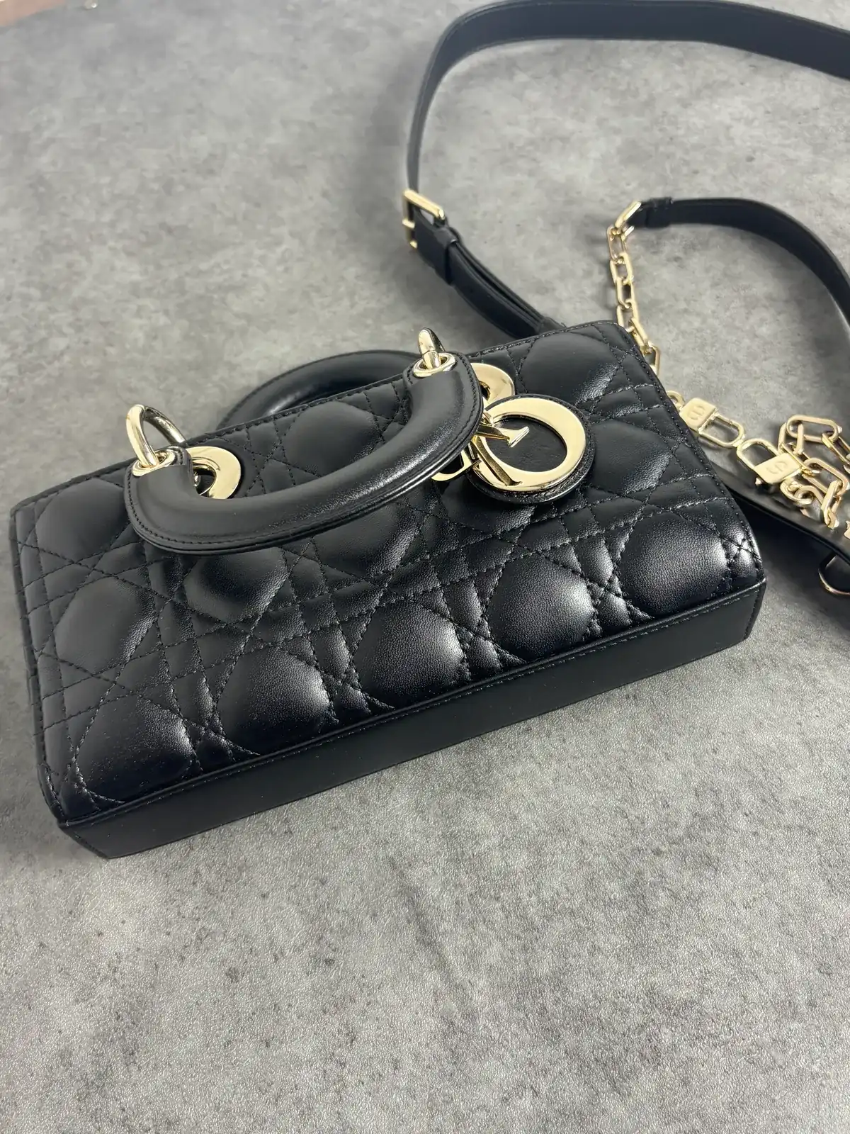 디올 디조이 핑크-블랙 염색 after 12