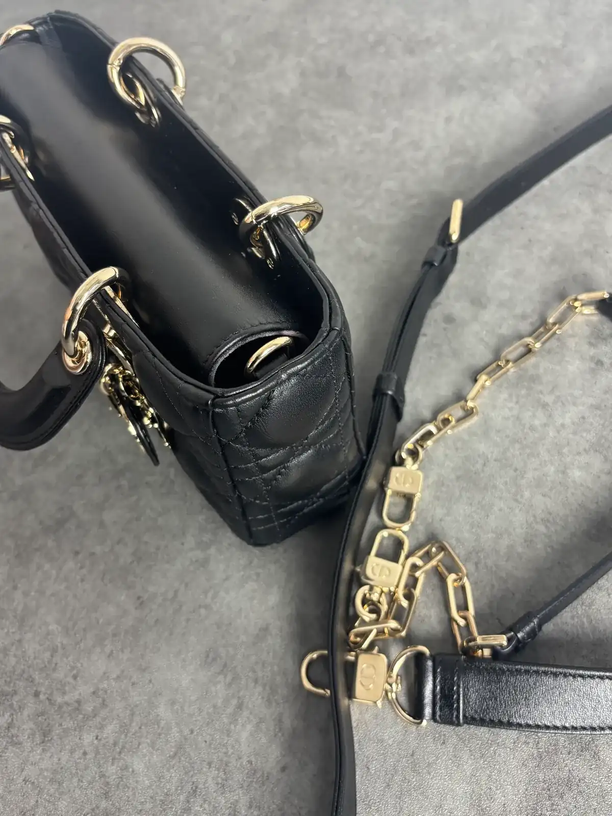 디올 디조이 핑크-블랙 염색 after 14