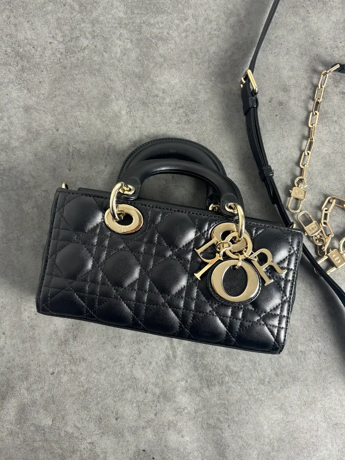 디올 디조이 핑크-블랙 염색 after 17