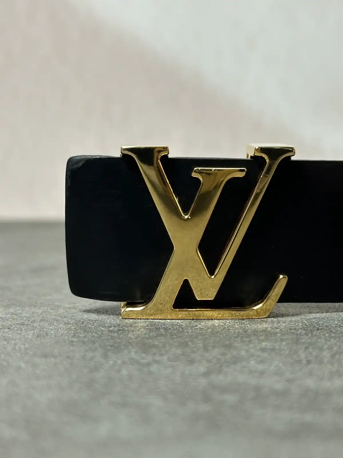 루이비통 벨트 골드 도금 after 12