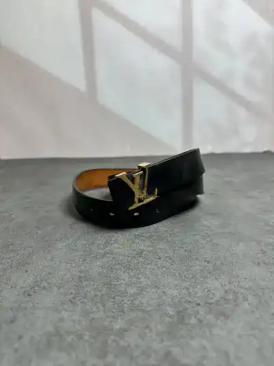 루이비통 벨트 골드 도금