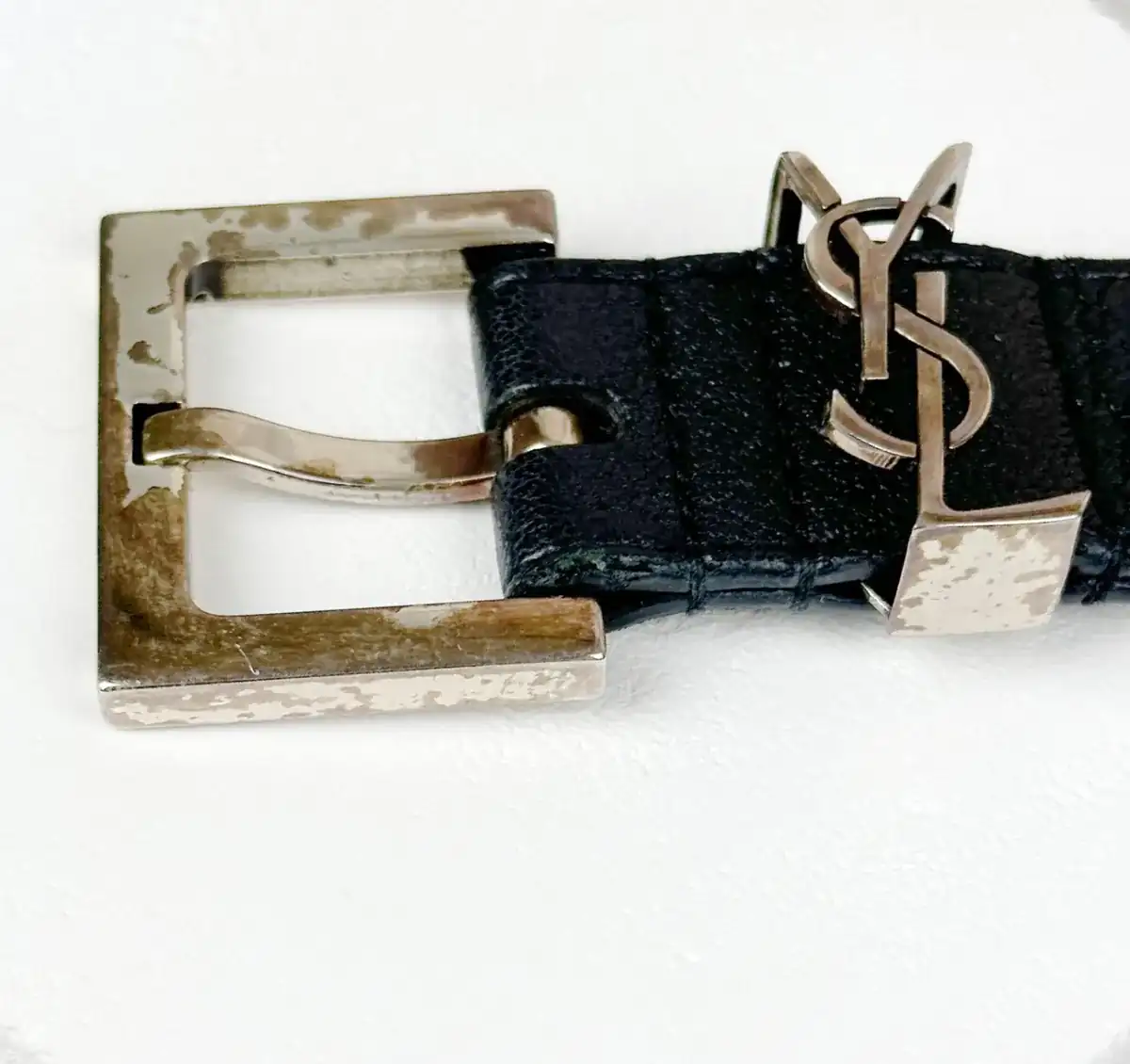 생로랑 벨트 도금 before 3