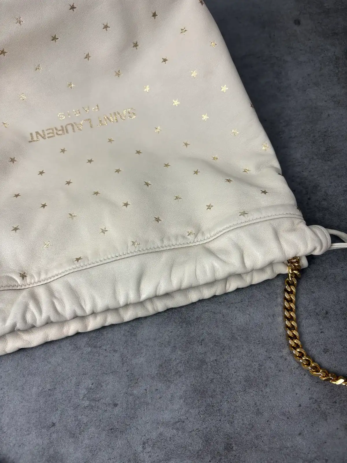 생로랑 별 패턴 화이트복원