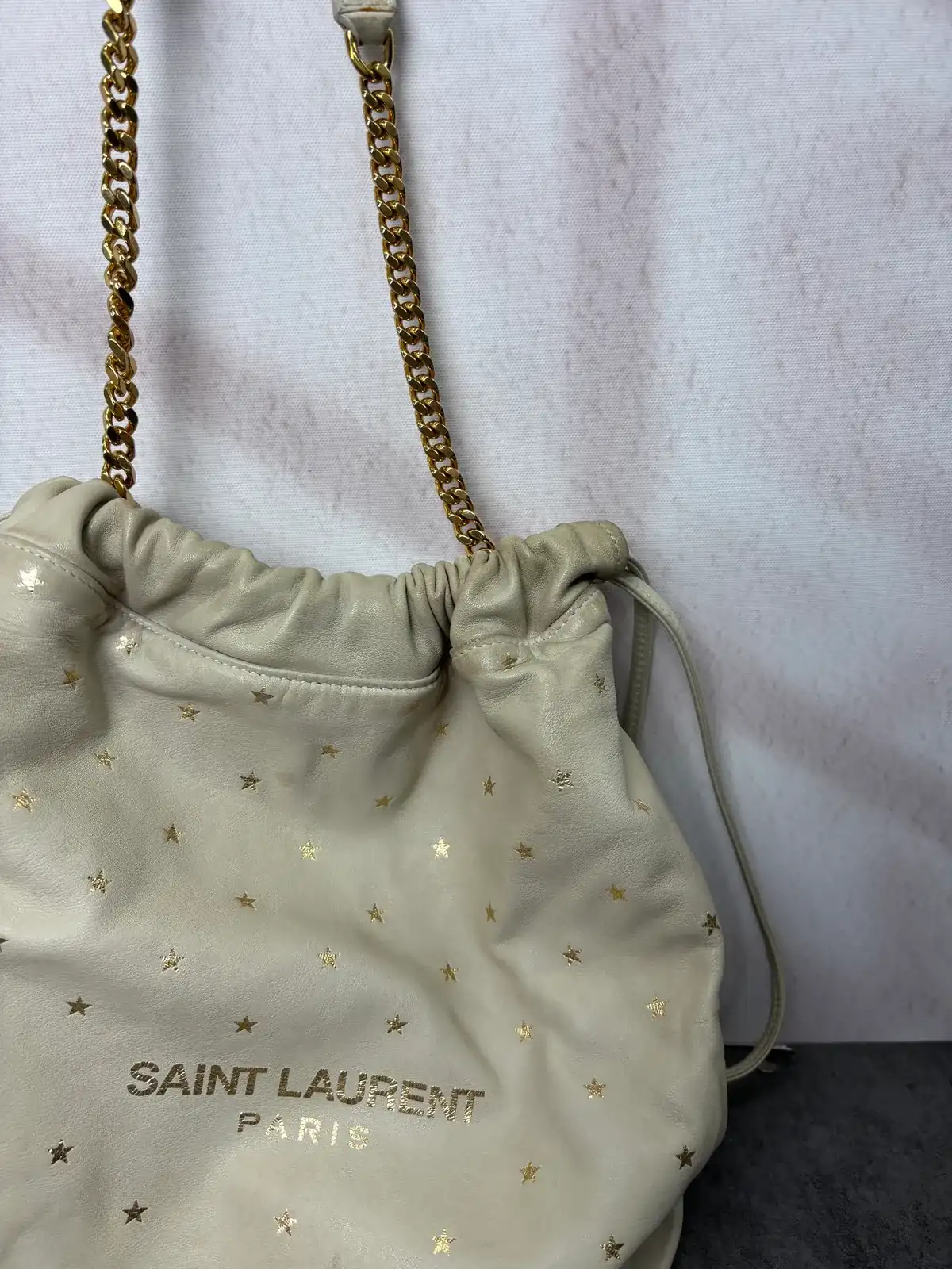 생로랑 별 패턴 화이트복원 before 9