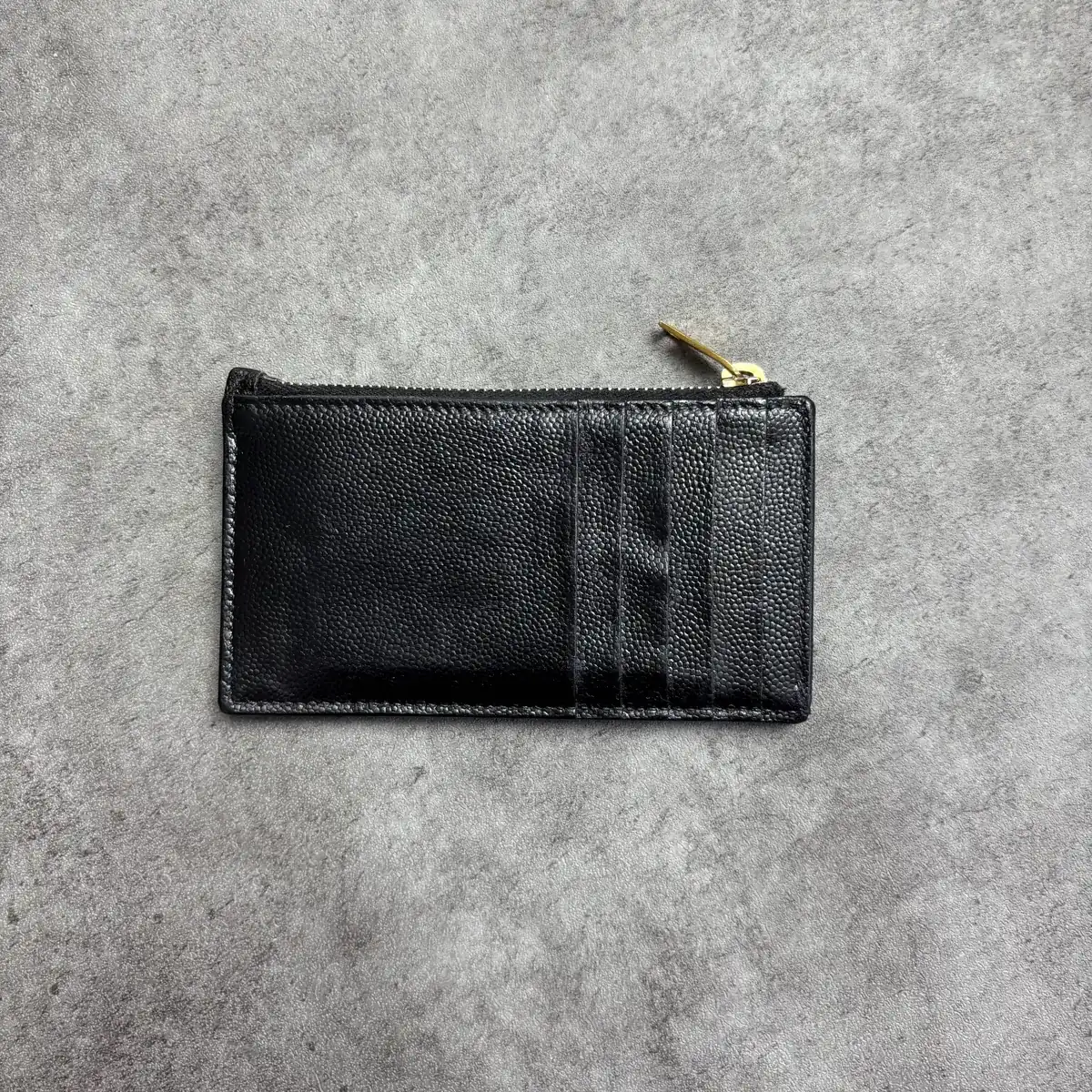 생로랑 카드지갑 블랙염색 after 11