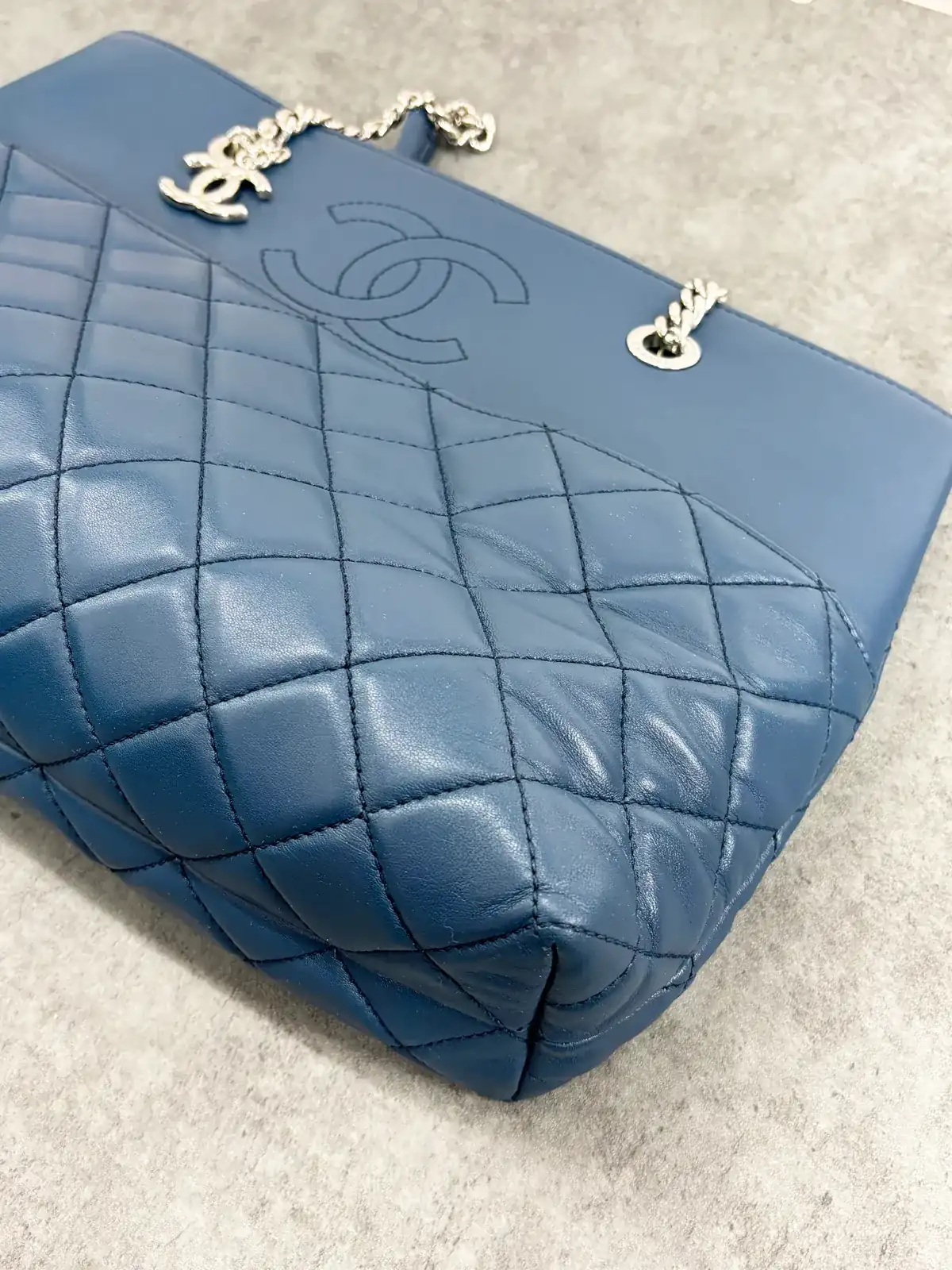 샤넬 블루 전체염색 after 15