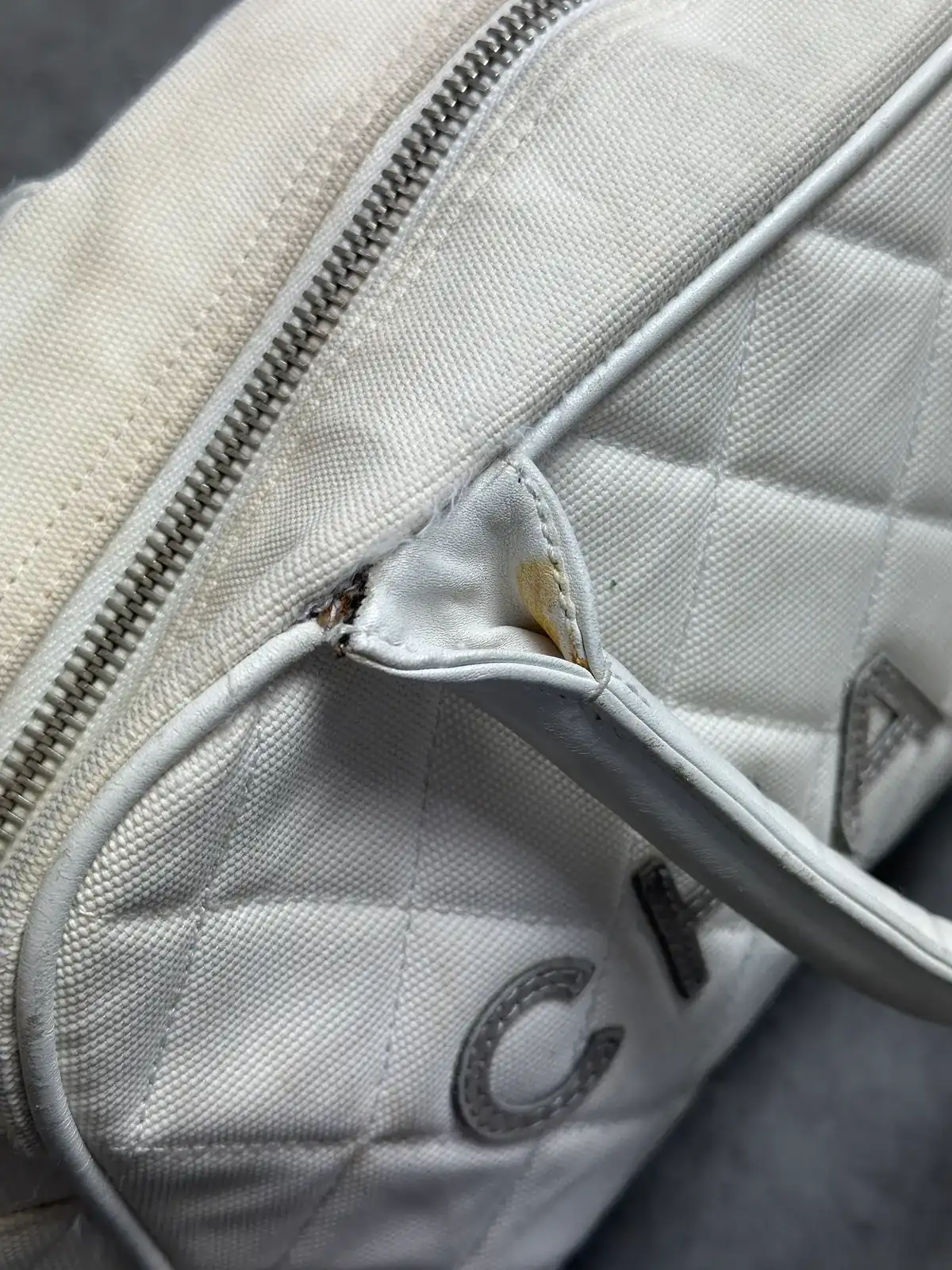 샤넬 숄더백 테두리, 핸들교체 before 5