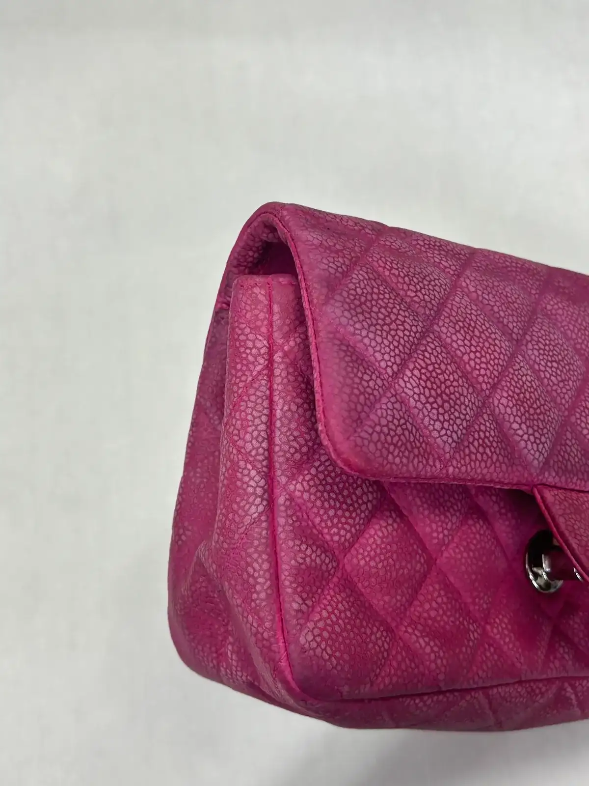 샤넬 클래식 핑크 재염색 before 4