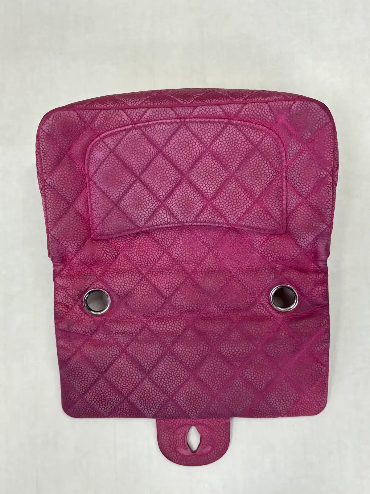 샤넬 클래식 핑크 재염색 before 7