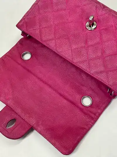 샤넬 클래식 핑크 재염색