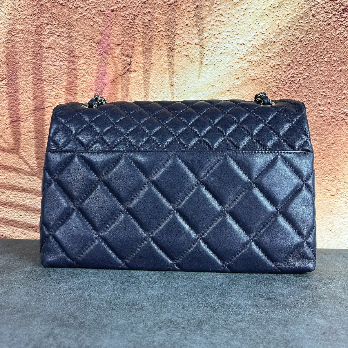 샤넬 클래식라지 가죽교체 [네이비] after 21