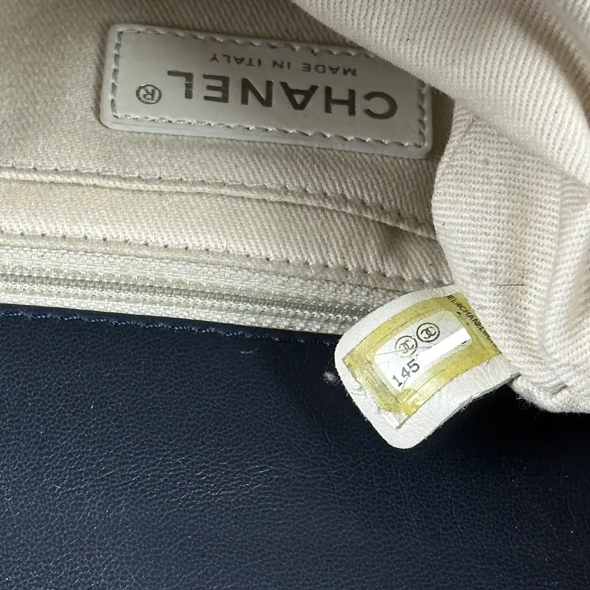 샤넬 클래식라지 가죽교체 [네이비] after 15