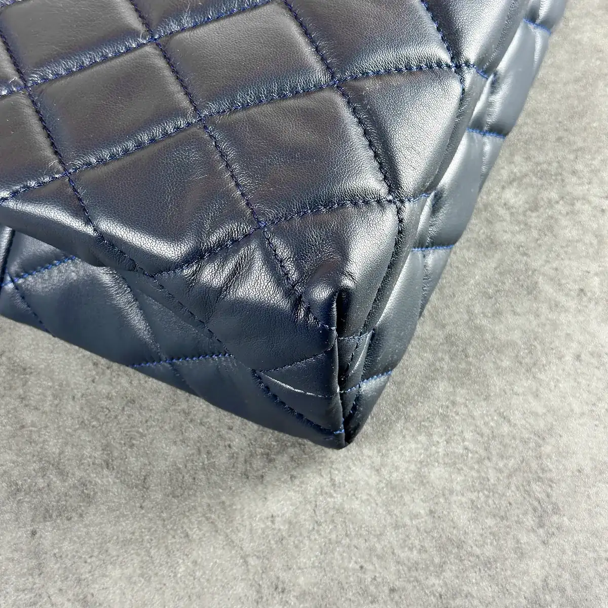 샤넬 클래식라지 가죽교체 [네이비] after 17