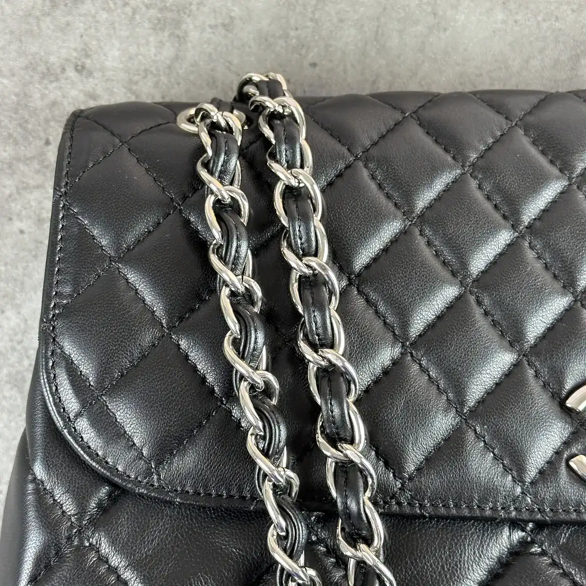 샤넬 클래식라지 가죽교체 [블랙] after 13