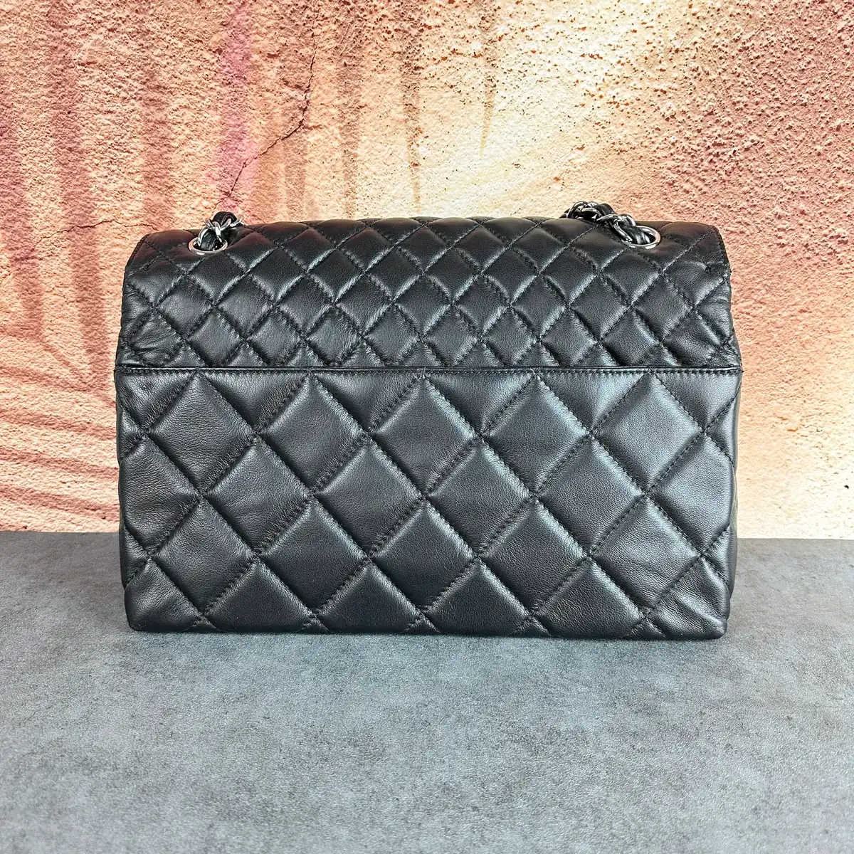 샤넬 클래식라지 가죽교체 [블랙] after 6