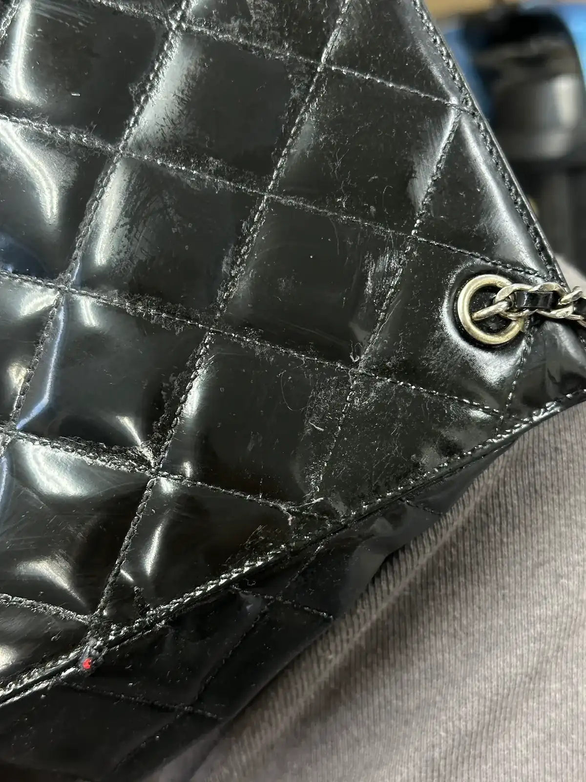 샤넬 페이던트 끈적임 클리닝 before 10