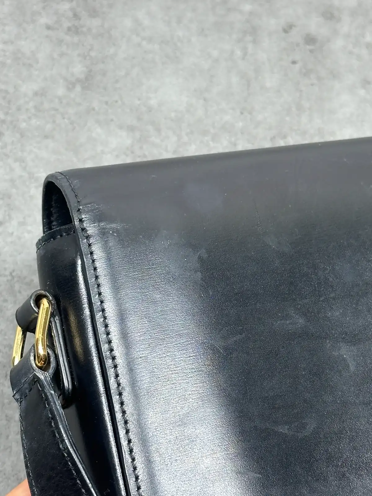 셀린느 트리오페 블랙복원 및 도금 before 6