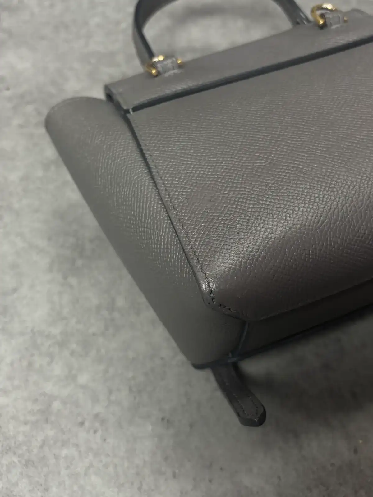 셀린느 회색 모서리, 뒷면 부분염색 after 10