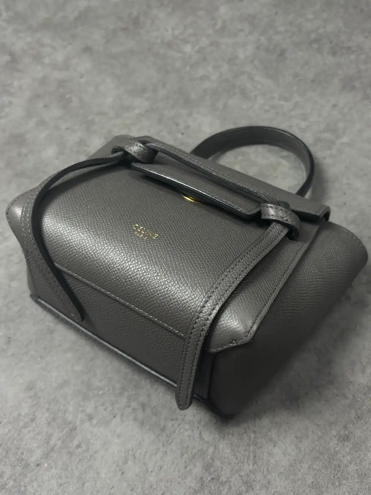 셀린느 회색 모서리, 뒷면 부분염색 after 13