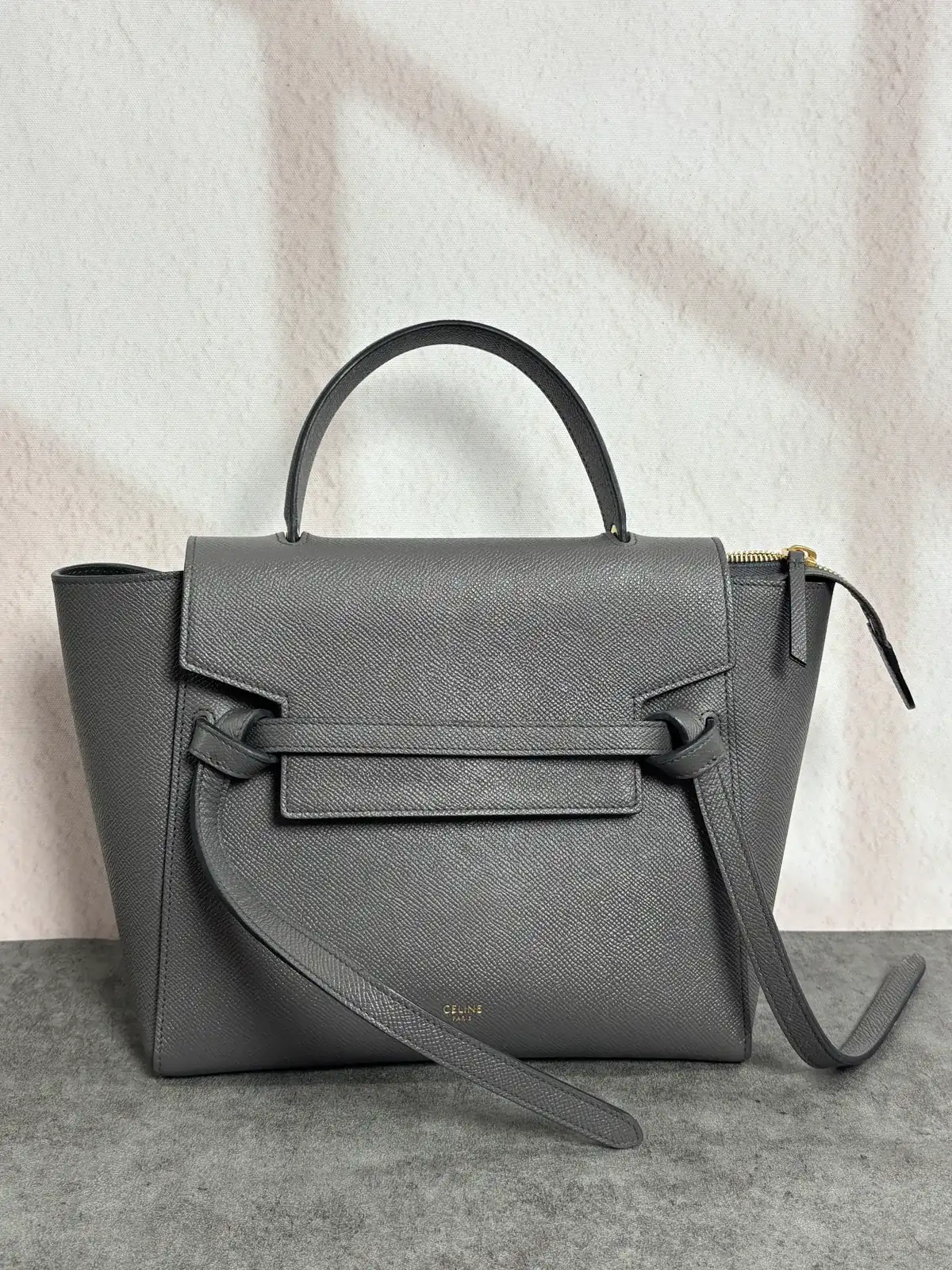 셀린느 회색 전체염색 복원