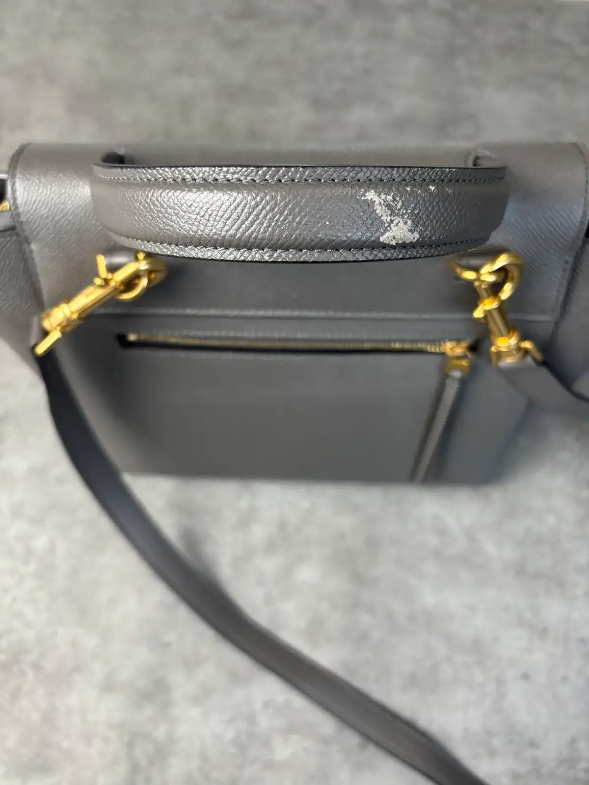 셀린느 회색 전체염색 복원 before 4