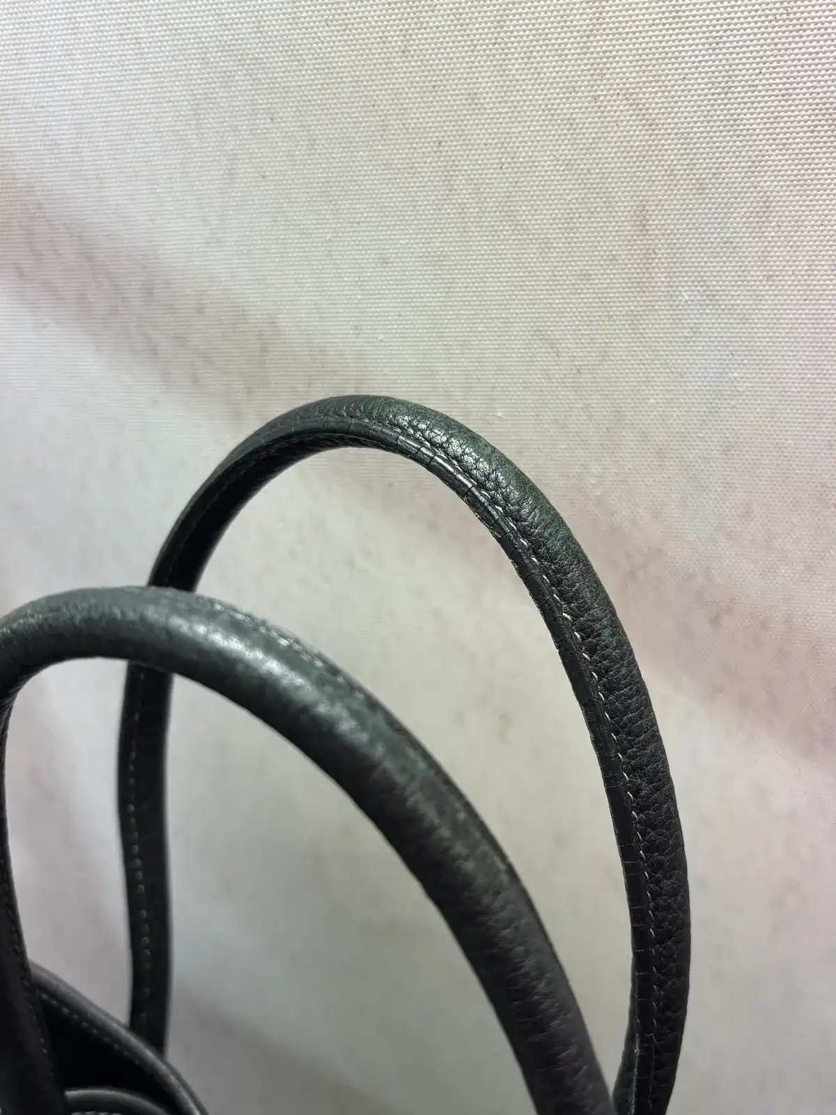 에르메스 블랙 가든파티 부분염색, 핸들유약 before 10