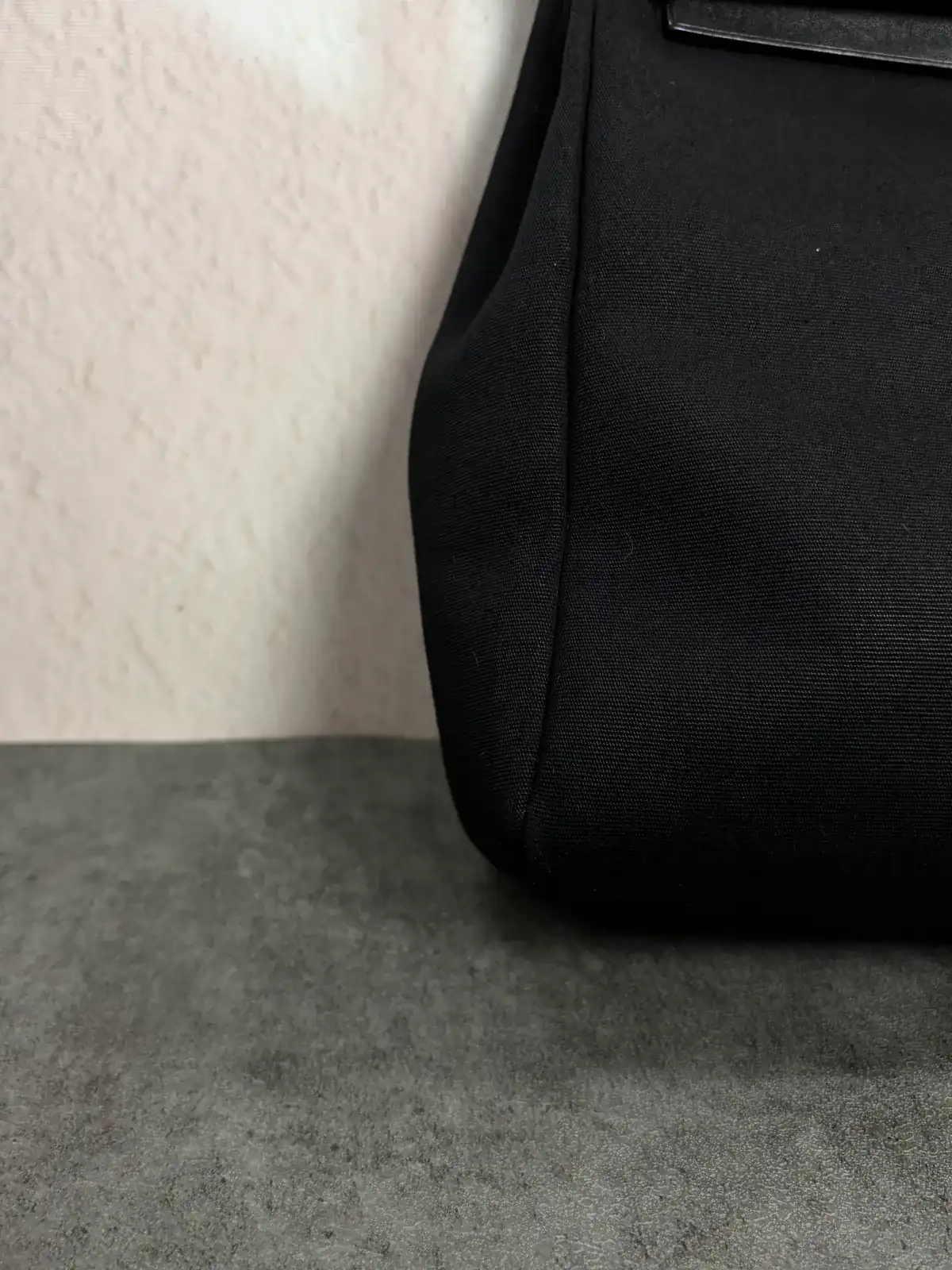 에르메스 에르백 블랙 패브릭, 스트랩염색 after 8