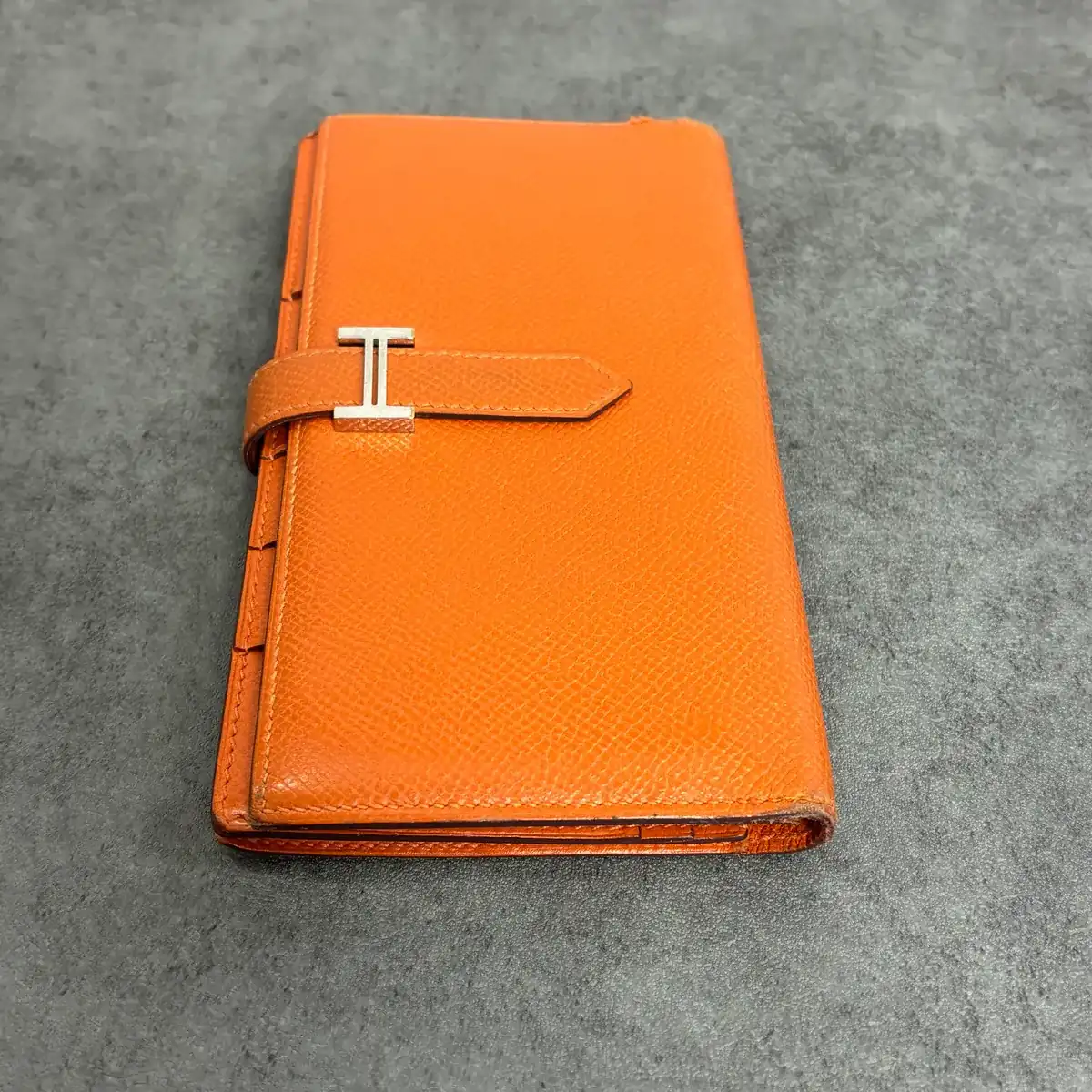 에르메스 오렌지색 베안지갑 [기리메만] before 6