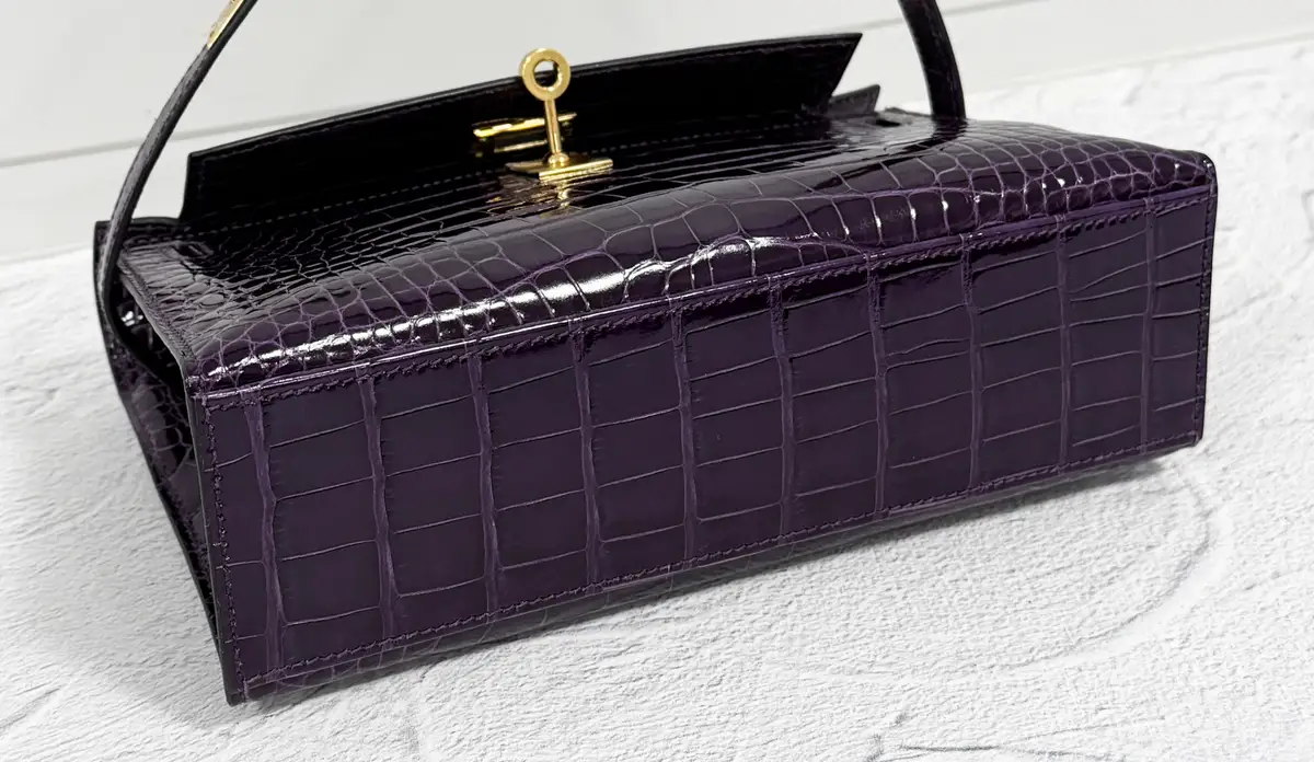 에르메스 켈리 악어 광택작업 after 9