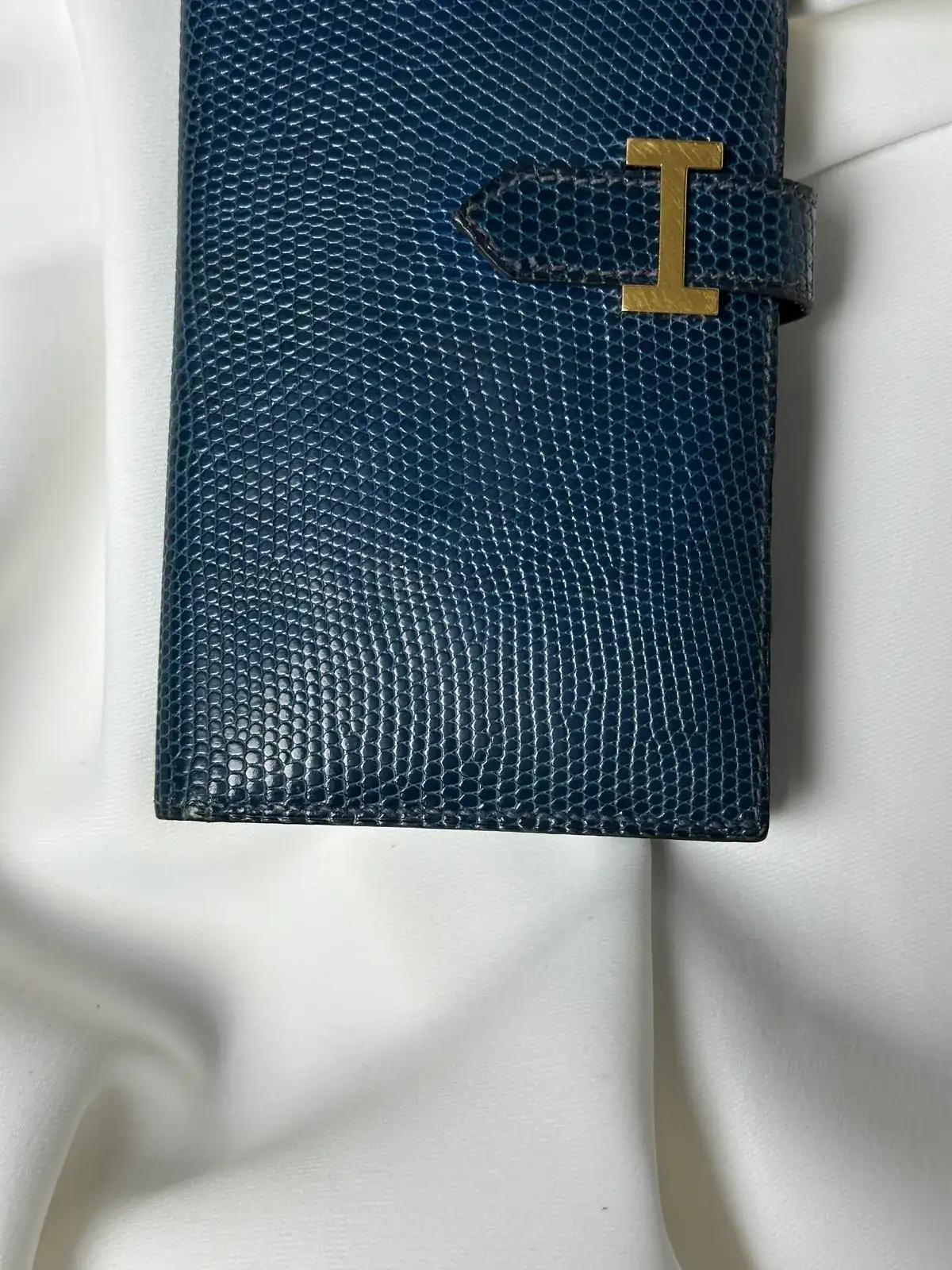 파란색 리자드 베안 [골드] before 7