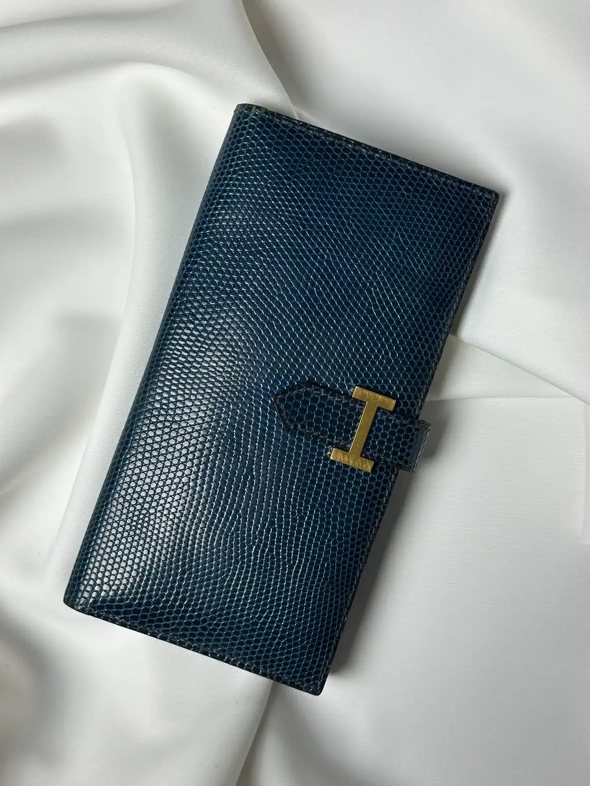 파란색 리자드 베안 [골드] before 8