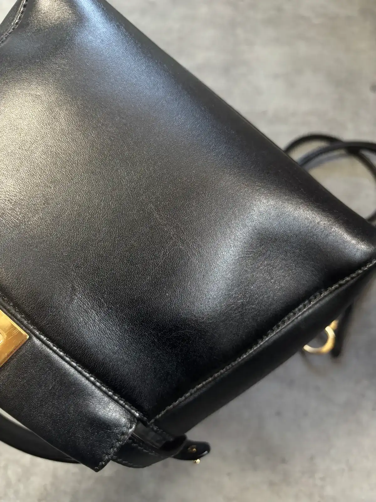 펜디 블랙 피카부 염색, 핸들제작 before 10