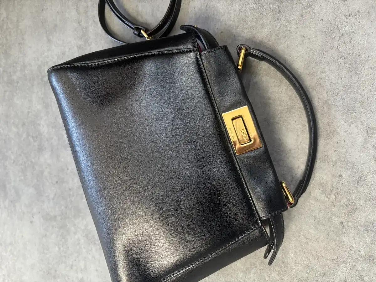 펜디 블랙 피카부 염색, 핸들제작 before 7