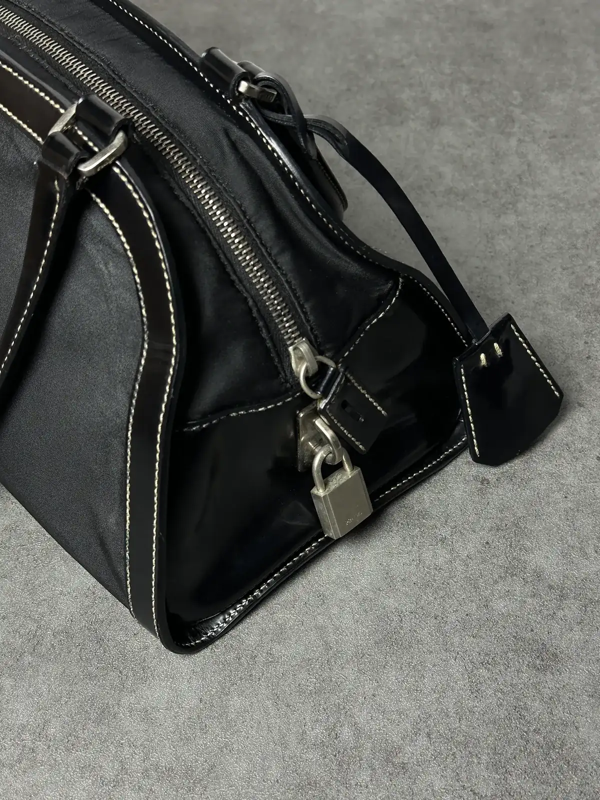 프라다 나일론 블랙염색 after 11