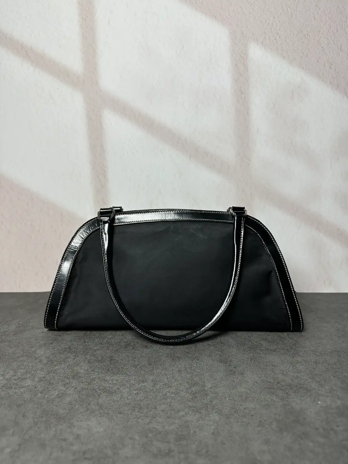 프라다 나일론 블랙염색 after 12