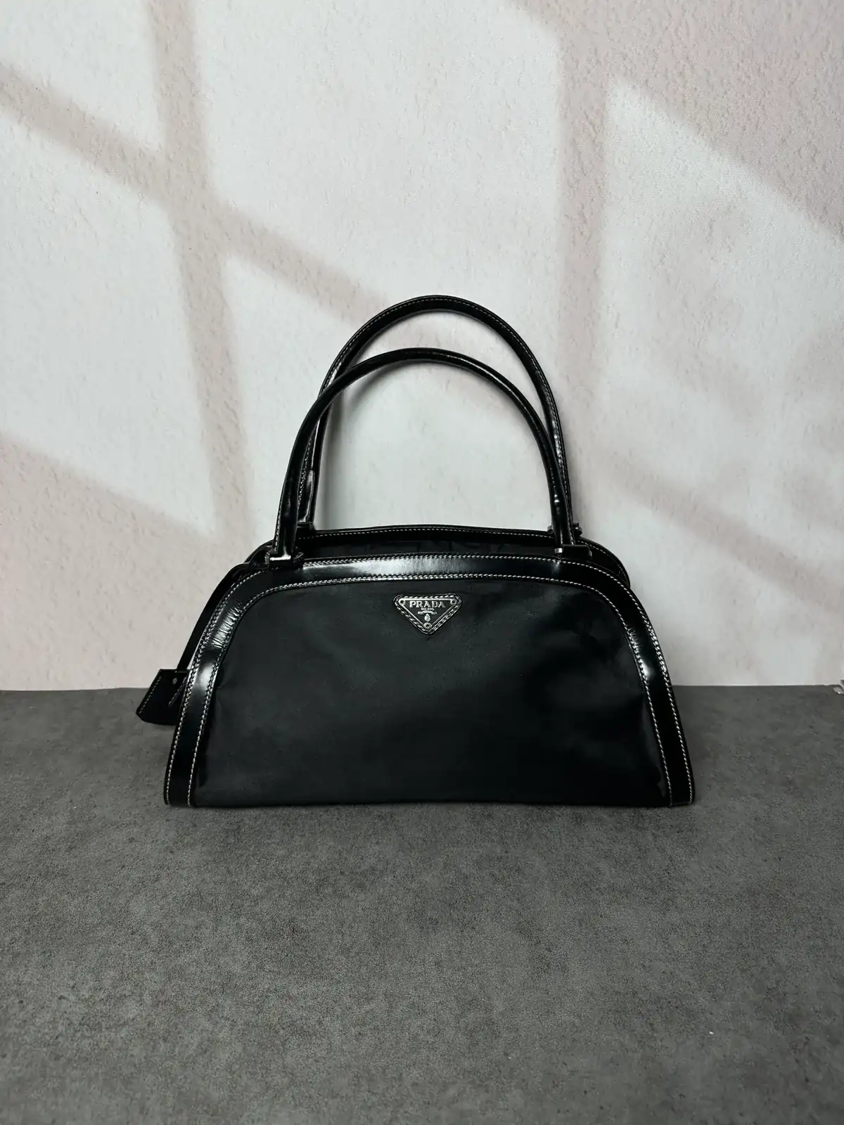 프라다 나일론 블랙염색 after 17