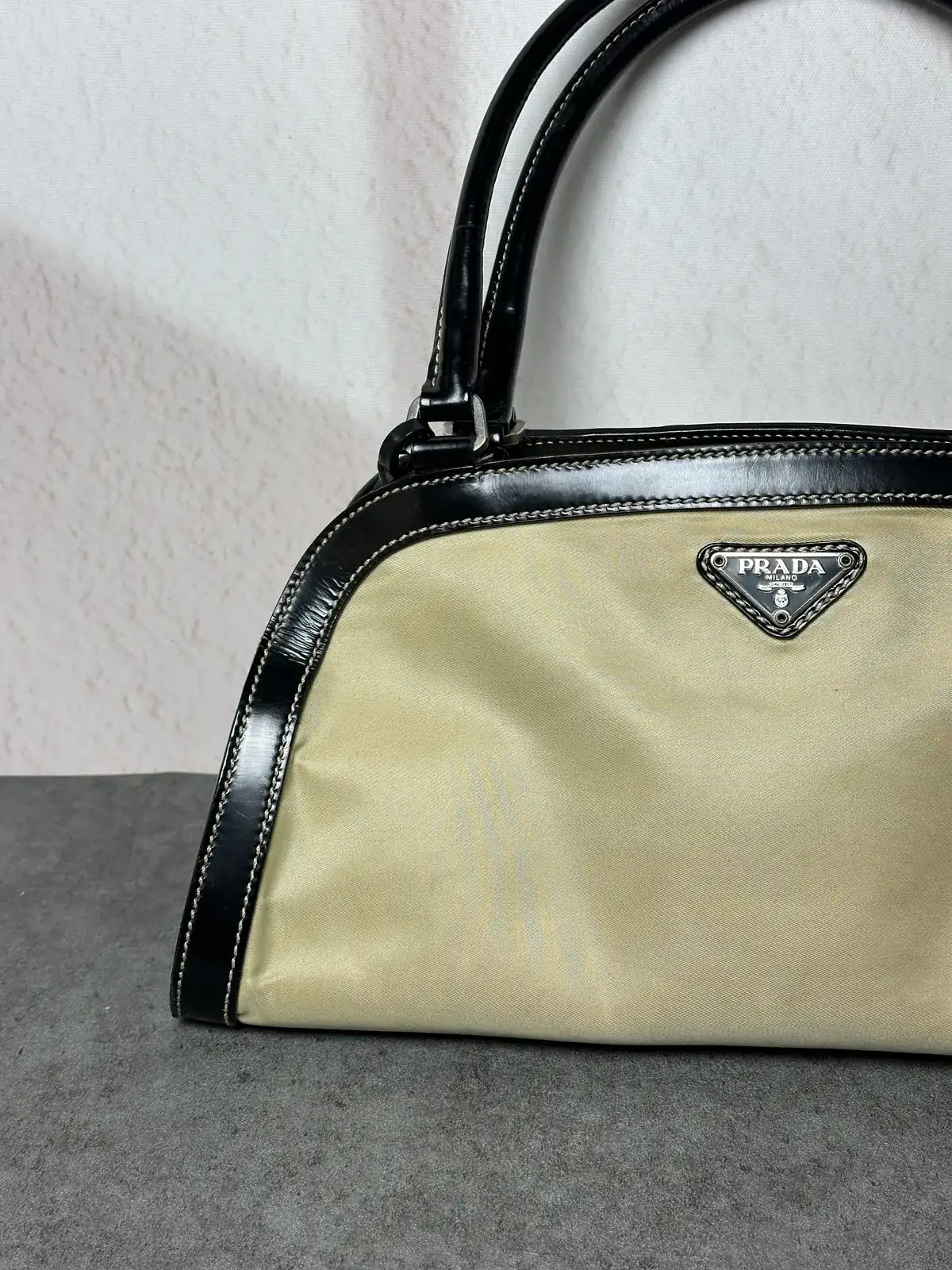 프라다 나일론 블랙염색 before 7