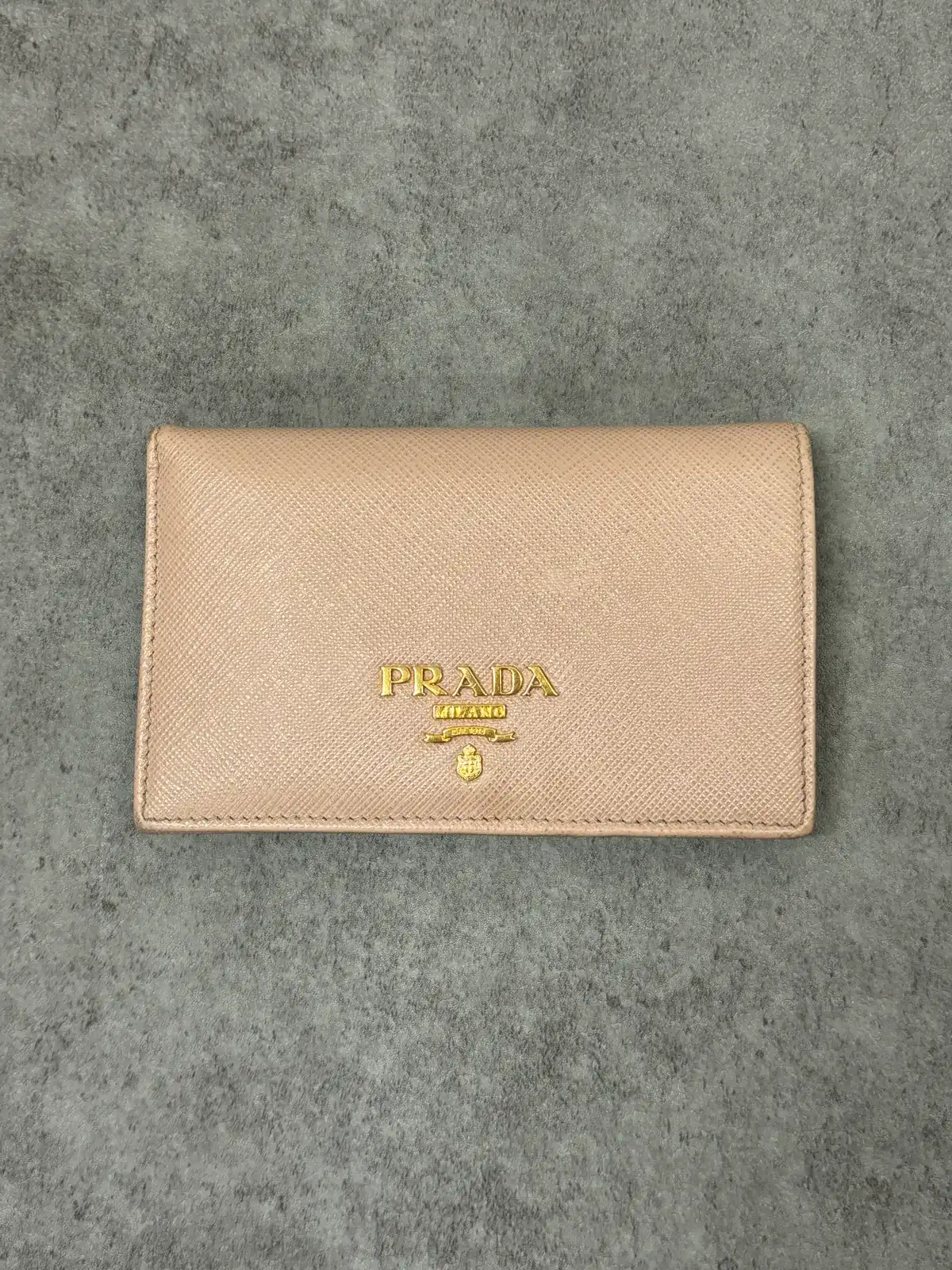 프라다 반지갑 로고도금 after 8