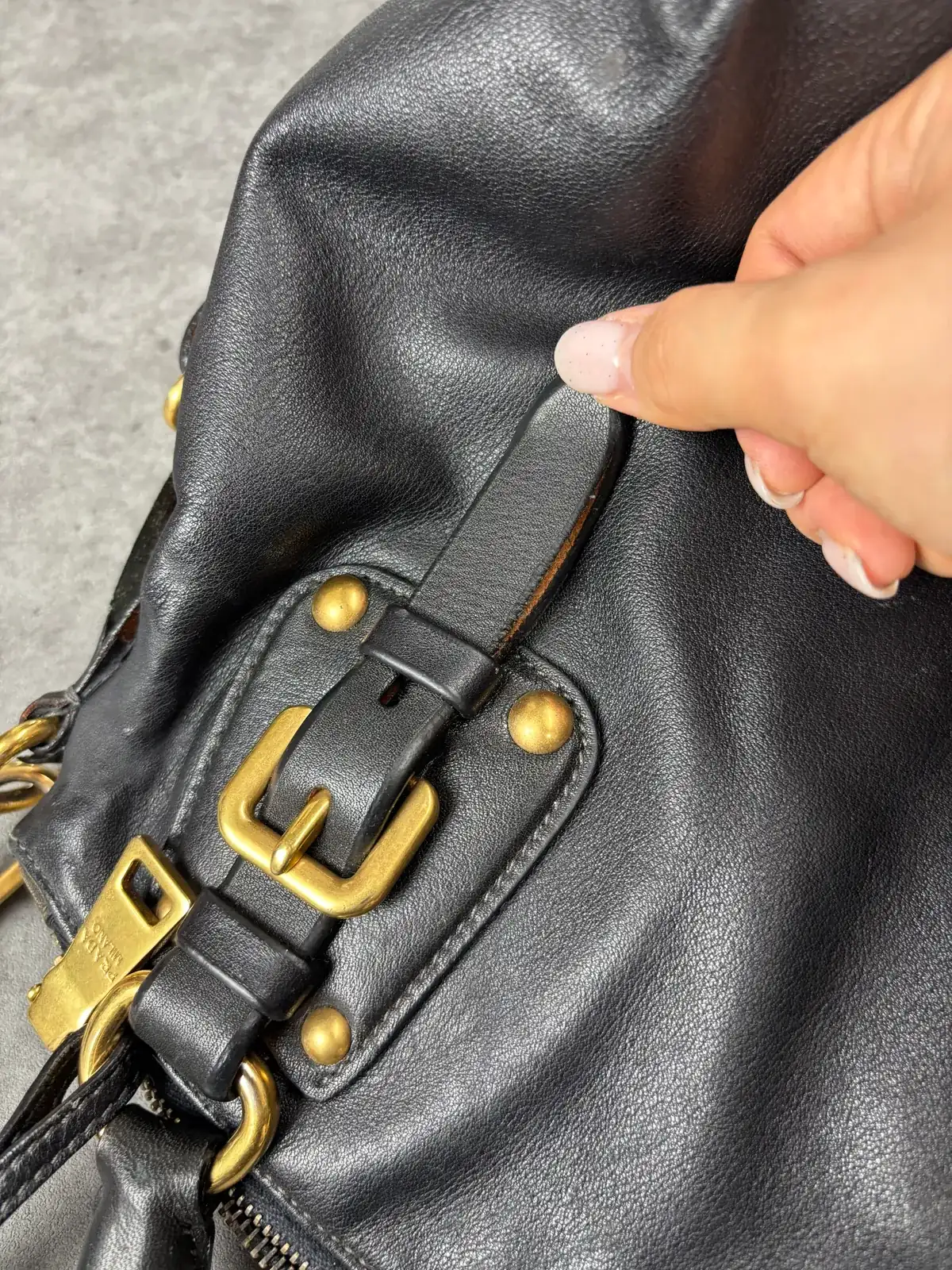 프라다 스트랩 벌어짐 접착 before 10