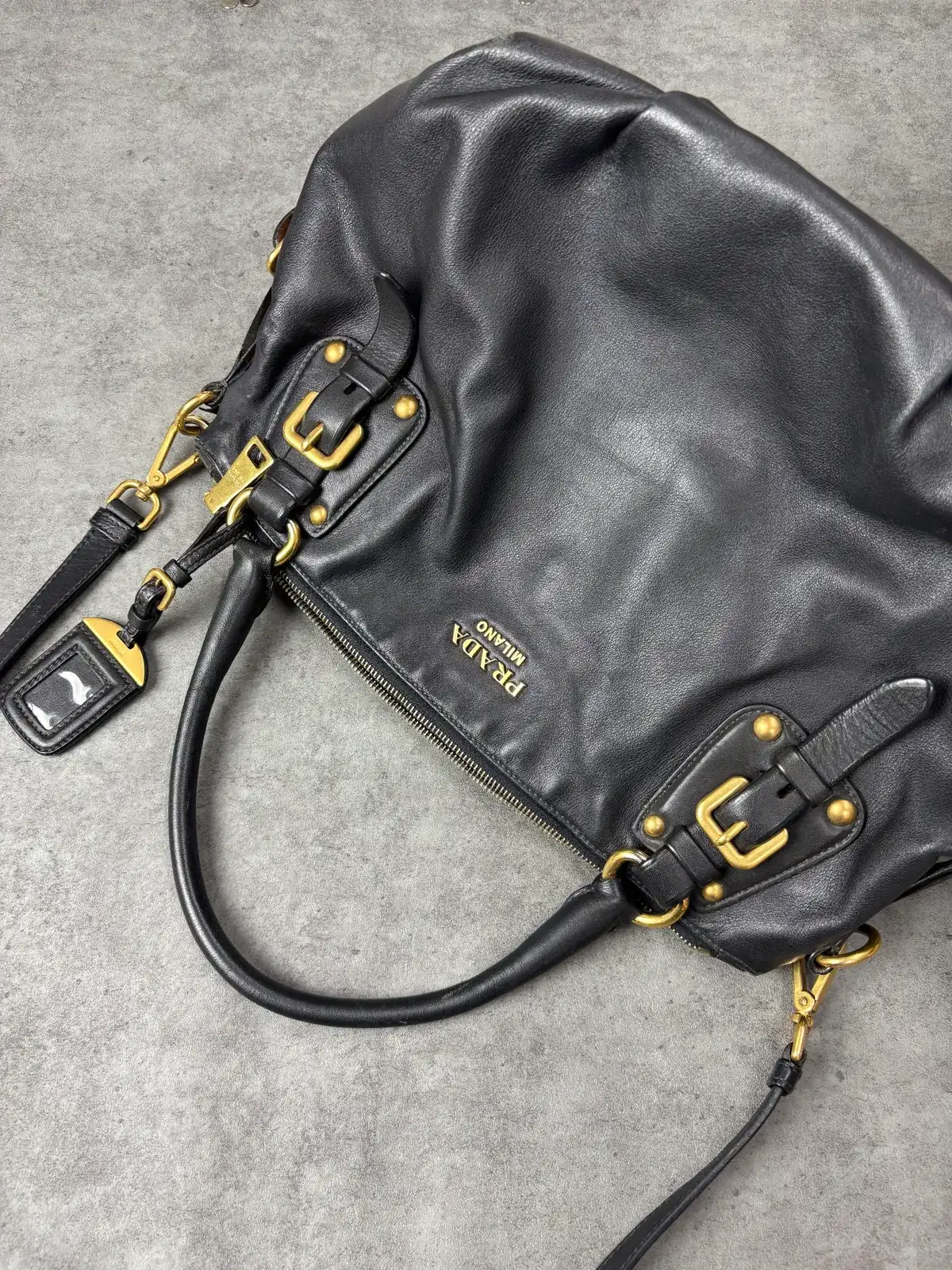 프라다 스트랩 벌어짐 접착 before 12