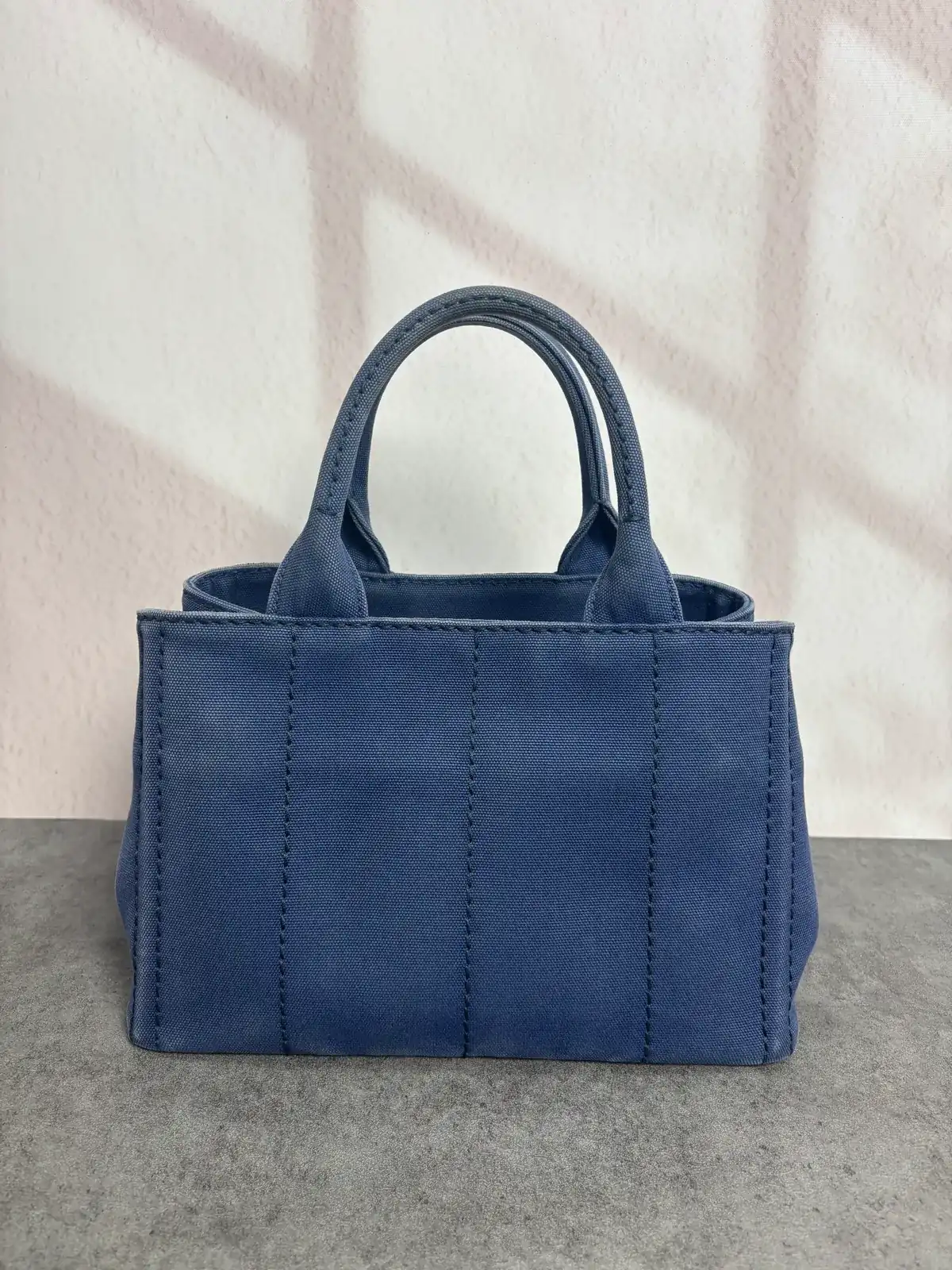 프라다 카나파백 진청염색 before 6