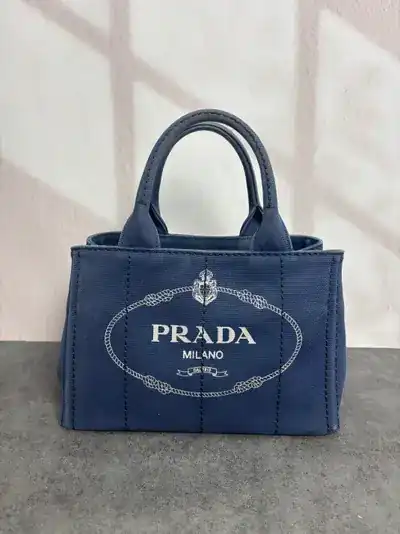 프라다 카나파백 진청염색