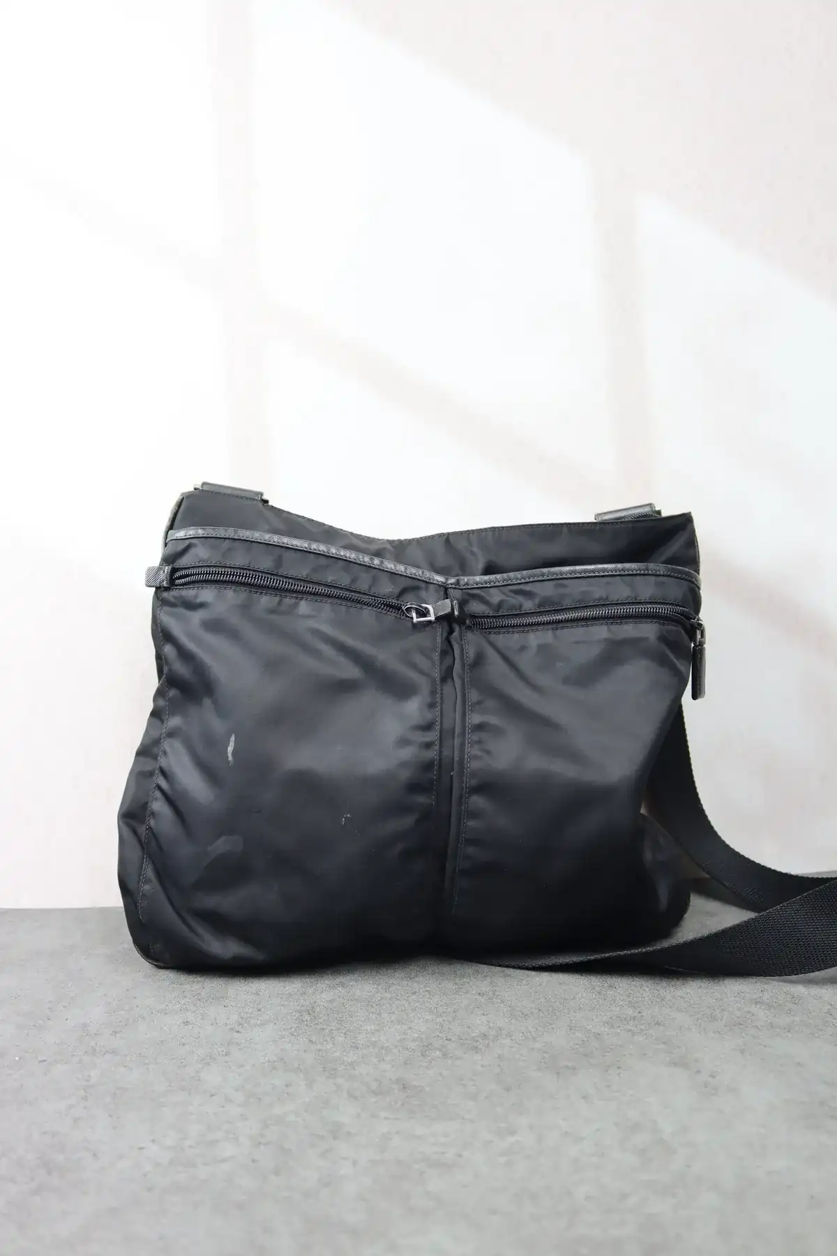 프라다 파이핑가죽 교체 before 5